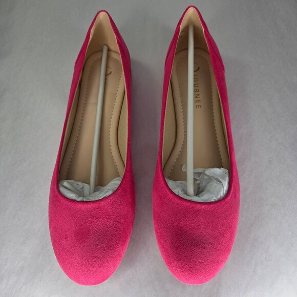NWT Journee Collection Womens Kavn Comfort Insole Slip on Round Toe Ballet Flats - Picture 6 of 9